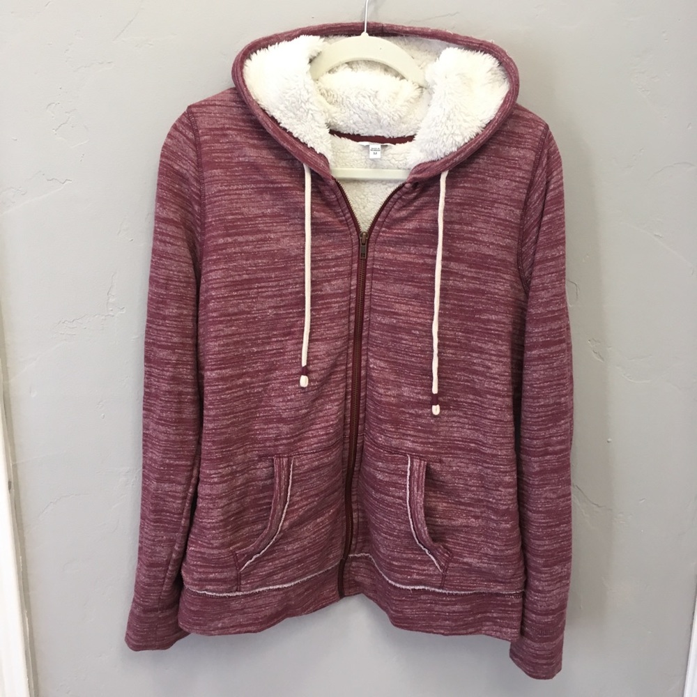 Sherpa hoodie